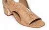 Bernardo Women's Bedford Sandals - Medium In Cork/gold Fleck In Multi