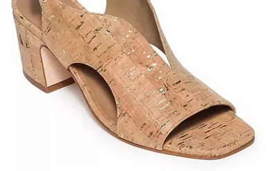 Bernardo Women's Bedford Sandals - Medium In Cork/gold Fleck In Multi