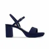 Bernardo Canto Square-toe Sandals In Blue