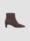 Bernardo 50mm Everett Leather Ankle Booties In Brown