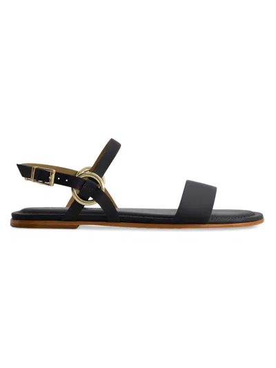 Bernardo Women's Henre Ankle Strap Sandals In Navy