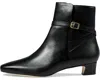 Bernardo Women's Houston Boots - Medium In Black Antique Calf In Multi