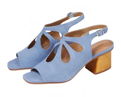 Bernardo Women's Lainey Sandals In Cornflower Blue Kid Suede In Multi