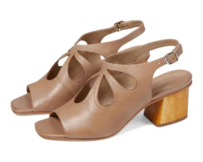 Bernardo Women's Lainey Sandals - Medium In Sand Glove Leather In Brown