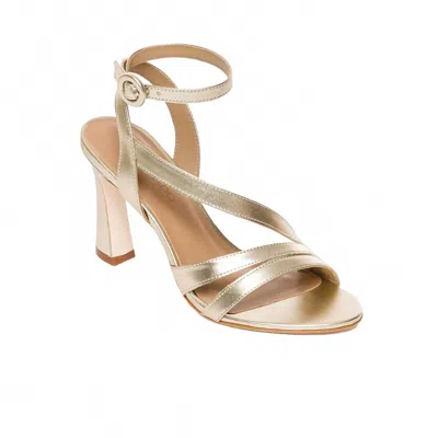 Bernardo Women's Leslie Heel In Champagne In Black
