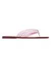 Bernardo Miami Double-strap Sandals In Pink