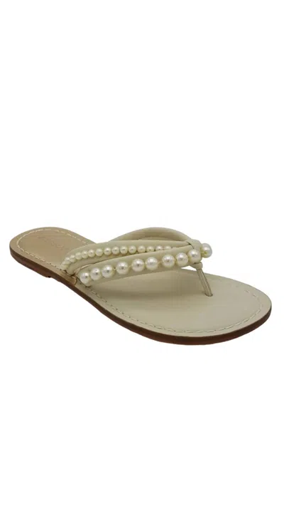 Bernardo Women's Miami Sandals In Pearl/cream In Multi