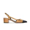 Bernardo Women Monroe Antique Calf Shoes In Bronze In Gold
