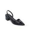 Bernardo Monroe Leather Pump In Animal Print