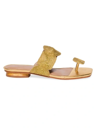 Bernardo Women's Palermo Slip-on Sandals In Gold