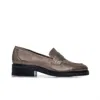 Bernardo Women Tabitha Loafer In Pewter In Silver