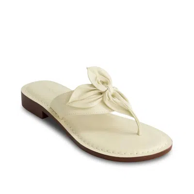 Bernardo Women's Taormina Thong Sandal In Eggshell