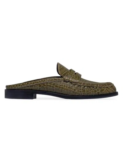 Bernardo Women's Tilda Loafer Mules In Green