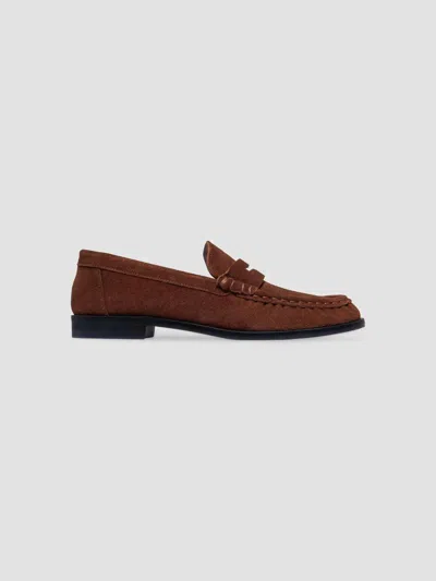 Bernardo Women's Tilda Penny Loafers In Mahogany