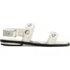 Bernardo1946 Footwear Acro Sandal In Off White