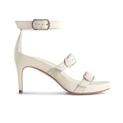 Bernardo1946 Footwear Castel Heel In Off White
