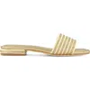 Bernardo1946 Footwear Myko Sandal In Light Gold