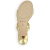 Bernardo1946 Footwear Patra Kitten Heel In Light Gold
