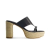 Bernardo1946 Footwear Tera Espadrille Heel In Black