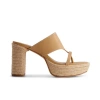 Bernardo1946 Footwear Tera Espadrille Heel In Dune