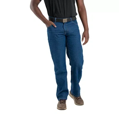 Bernè 1915 Collection Big And Tall Mens Regular Fit Straight Leg Carpenter Jean In Blue