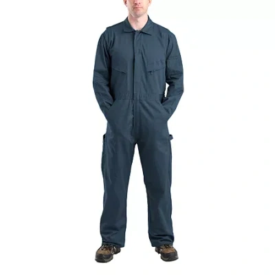 Bernè Exhaust Unlined Short Mens Long Sleeve Workwear Coverall In Blue