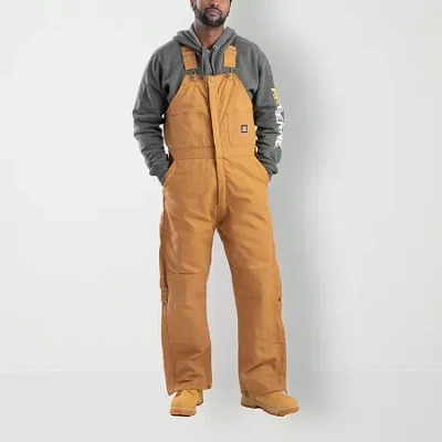 Bernè Heritage Short Mens Big Insulated Workwear Overall In Yellow