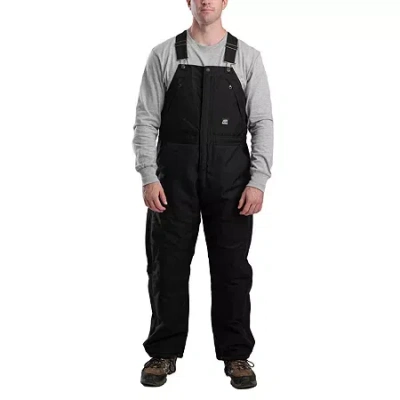Bernè Icecap Insulated Bib Mens Big And Tall Workwear Overall In Black