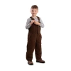 Bernè Little & Big Kid Unisex Overalls In Brown