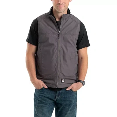 Bernè Torque Ripstop Mens Water Resistant Heavyweight Quilted Vest In Black