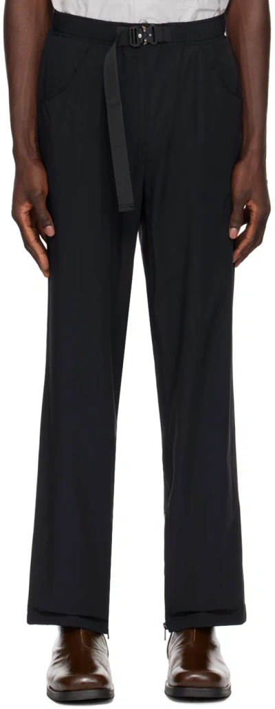 Berner Kuhl Black Buckle Trousers In 009 Black
