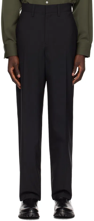 Berner Kuhl Black Solo Trousers In 009 Black
