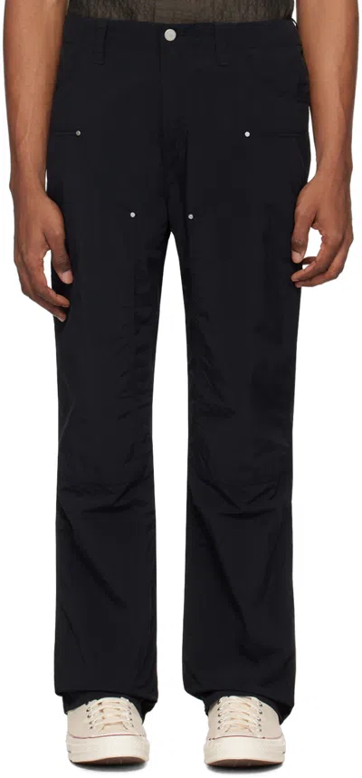 Berner Kuhl Black Tool Trousers In 009 Black