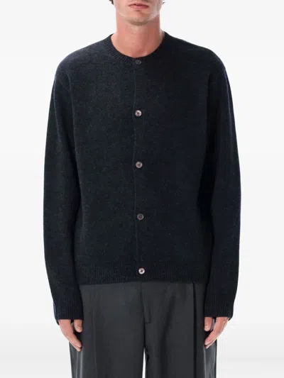 BERNER KUHL BOILED WOOL BUTTONED CARDIGAN