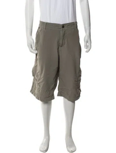 Pre-owned Berner Kuhl Cargo Shorts In Green