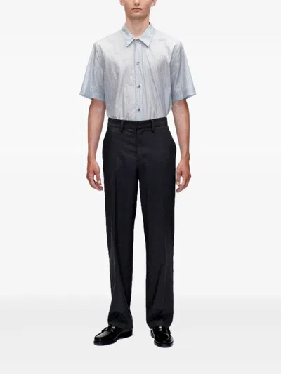 Berner Kuhl Combat Pleated Trousers In Black