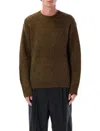 Berner Kuhl Drop Crew Alpaca Sweater In Green