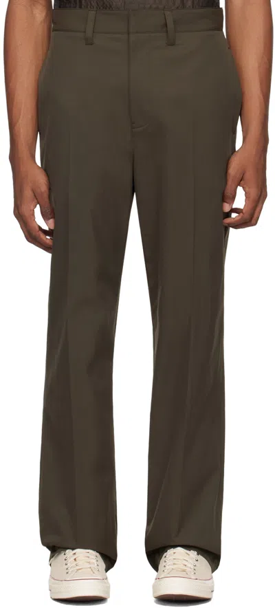 Berner Kuhl Khaki Solo Trousers In 031 Dark Olive
