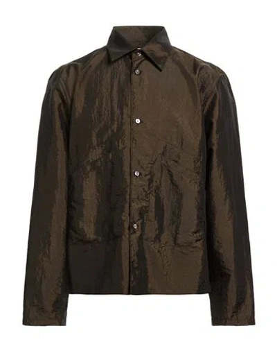 Berner Kuhl Berner Kühl Man Shirt Chocolate Brown Size L Polyamide, Pes