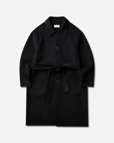 Berner Kuhl Men S Naval Coat Woolcash In Black