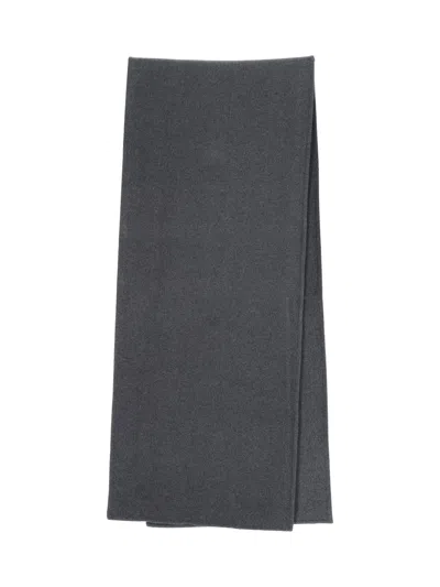 Berner Kuhl Men's Wool-cashmere Scarf In Gray