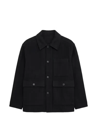 Berner Kuhl Multi-pocket Naval Jacket In Black