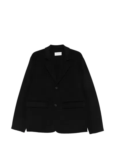 Berner Kuhl Single-breasted Notched-lapel Jacket In Black