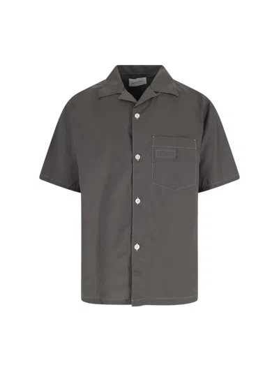 BERNER KUHL BERNER KUHL SKY' CLASSIC SHIRT – GREY