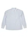 Berner Kuhl Striped Long-sleeved Shirt In Blue