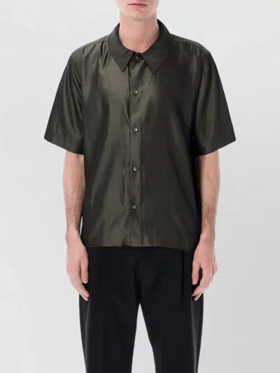 Berner Kuhl Wander Short Sleeve Viscose Silk Shirt In Multi