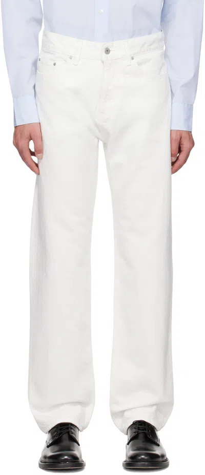Berner Kuhl White Shinohara Jeans In 001 White