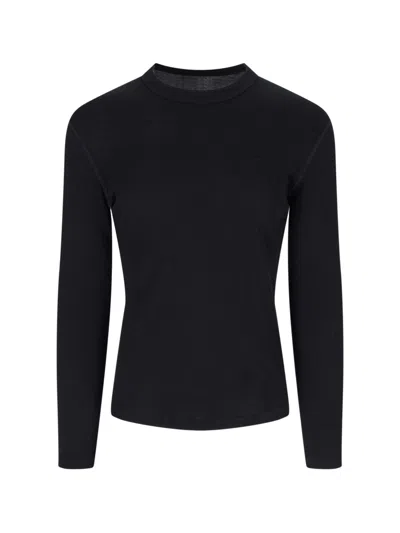 Berner Kuhl Wool Ribbed Sweater In Black