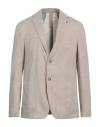 Bernese Milano Man Blazer Beige Size 44 Lyocell, Cotton, Elastane