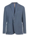 Bernese Milano Man Blazer Pastel Blue Size 46 Lyocell, Cotton, Elastane